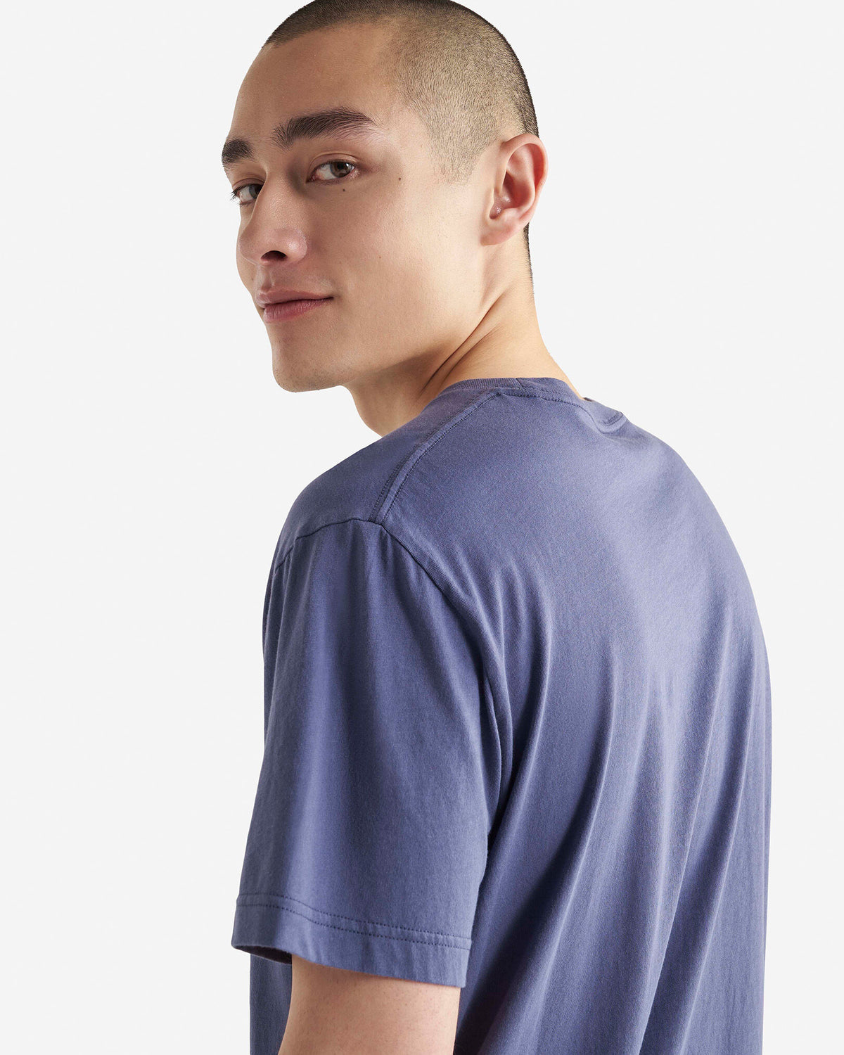Mens Organic Cooper Beaver T-Shirt / NIGHTSHADOW BLUE