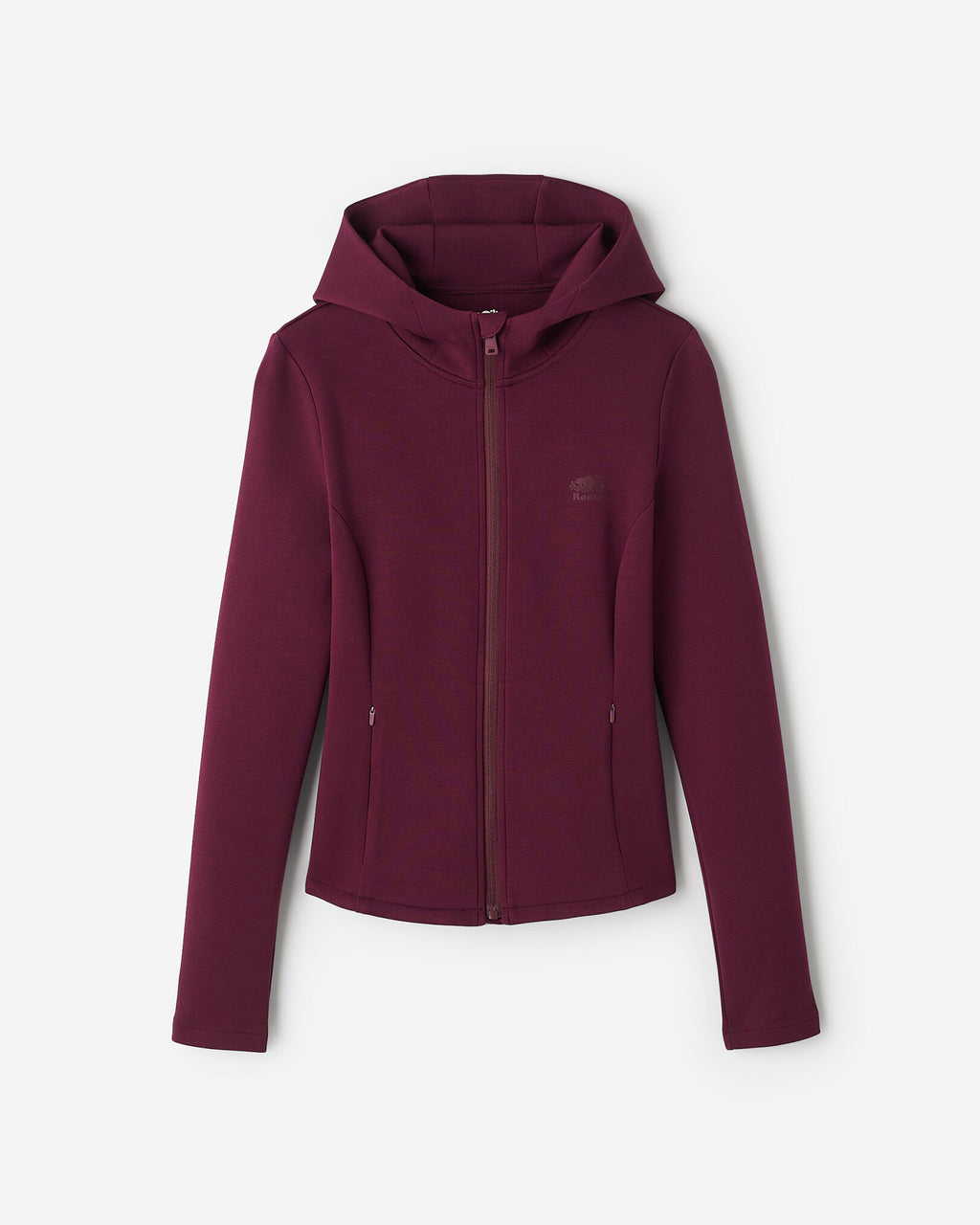 Roam Hooded Full Zip / MAROON FIG