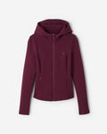 Roam Hooded Full Zip / MAROON FIG