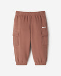 Baby Cloud Relaxed Cargo Sweatpant / BRICK BROWN