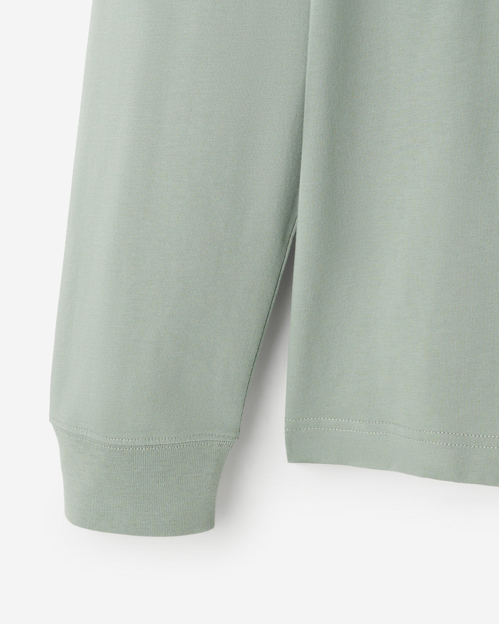 Patchwork Long Sleeve T-Shirt / SLATE GREY