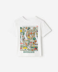 Toddler Beaver Canoe Snakes And Ladders T-Shirt / WHITE