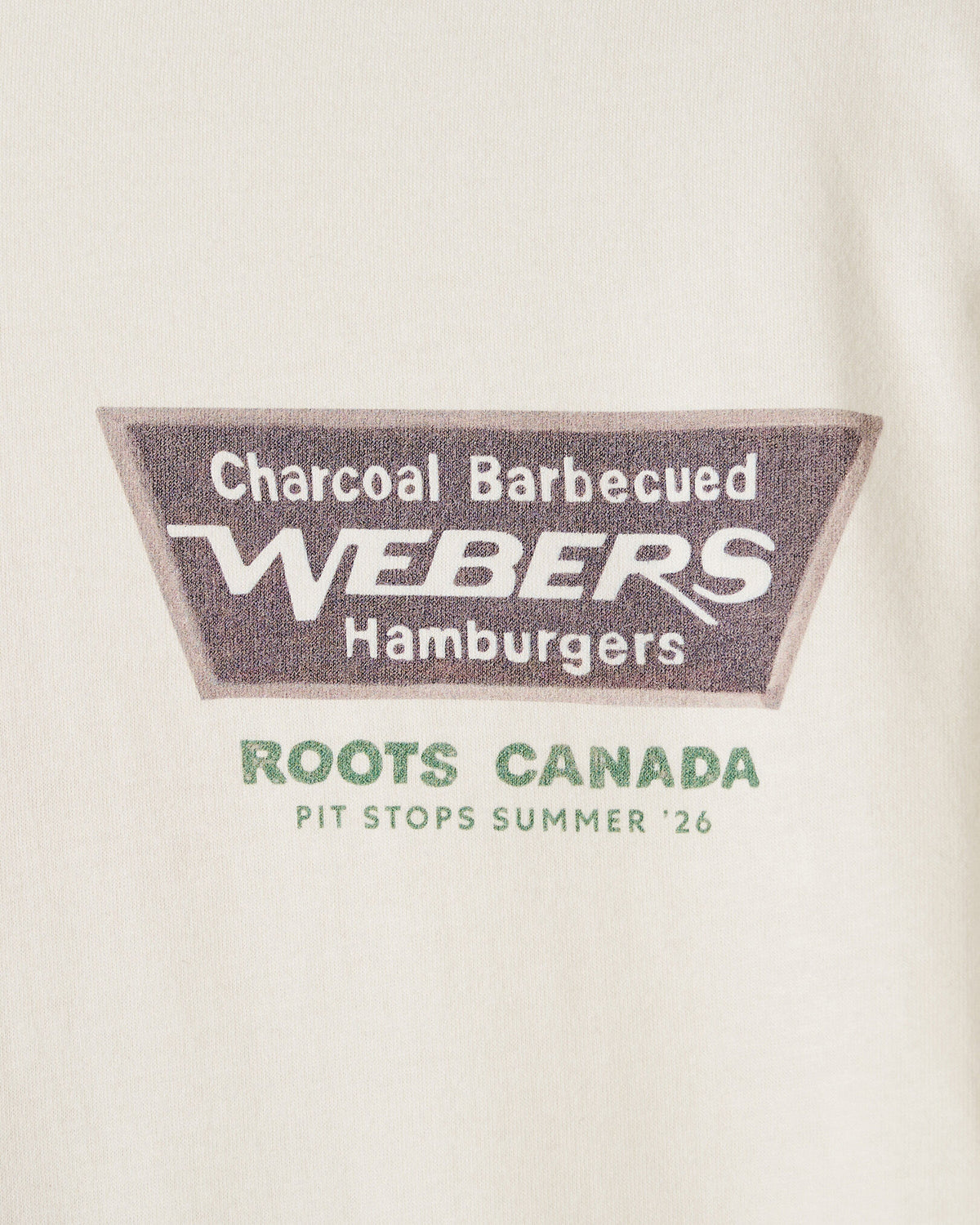 X Webers T-Shirt / EGRET