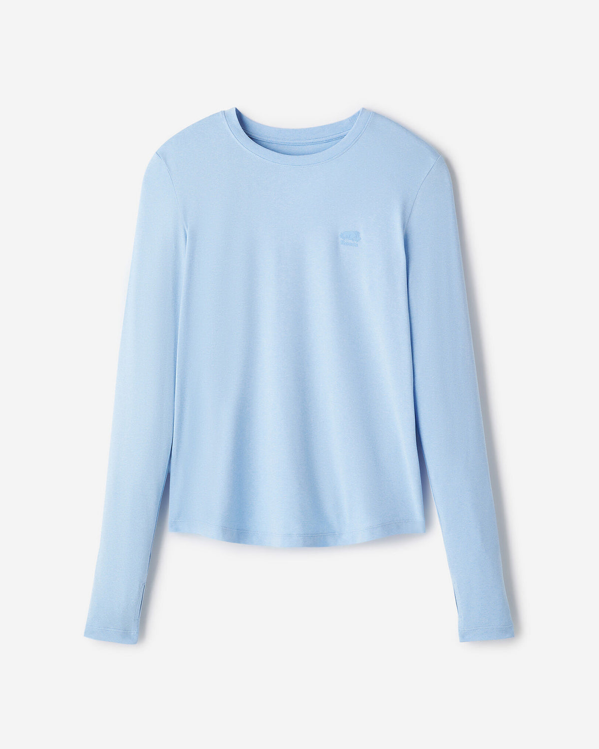 Renew Knit Classic Long Sleeve Top / SWISS BLUE MIX