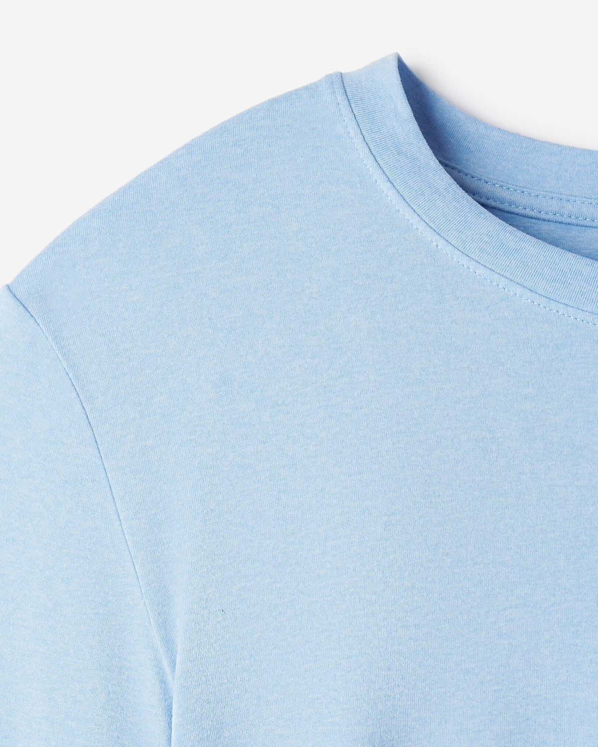 Renew Knit Classic Long Sleeve Top / SWISS BLUE MIX