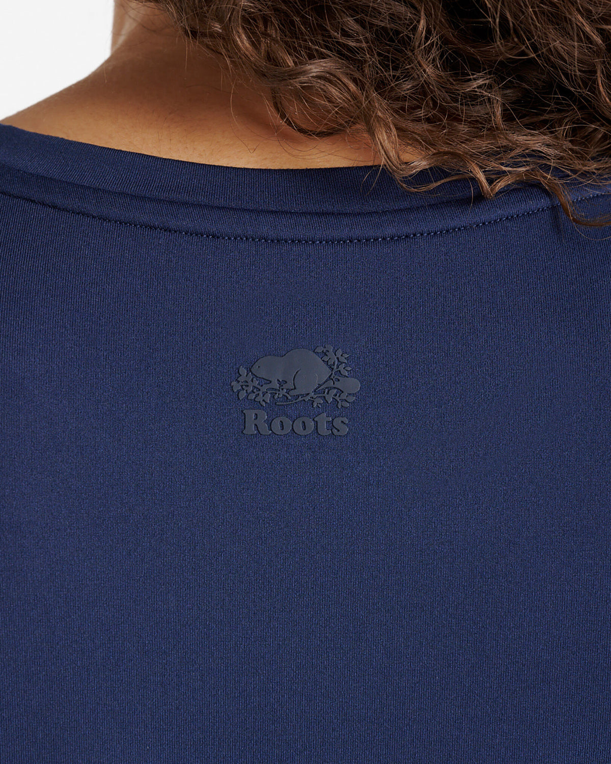 Renew Knit Short Sleeve Dress / NAVY BLAZER