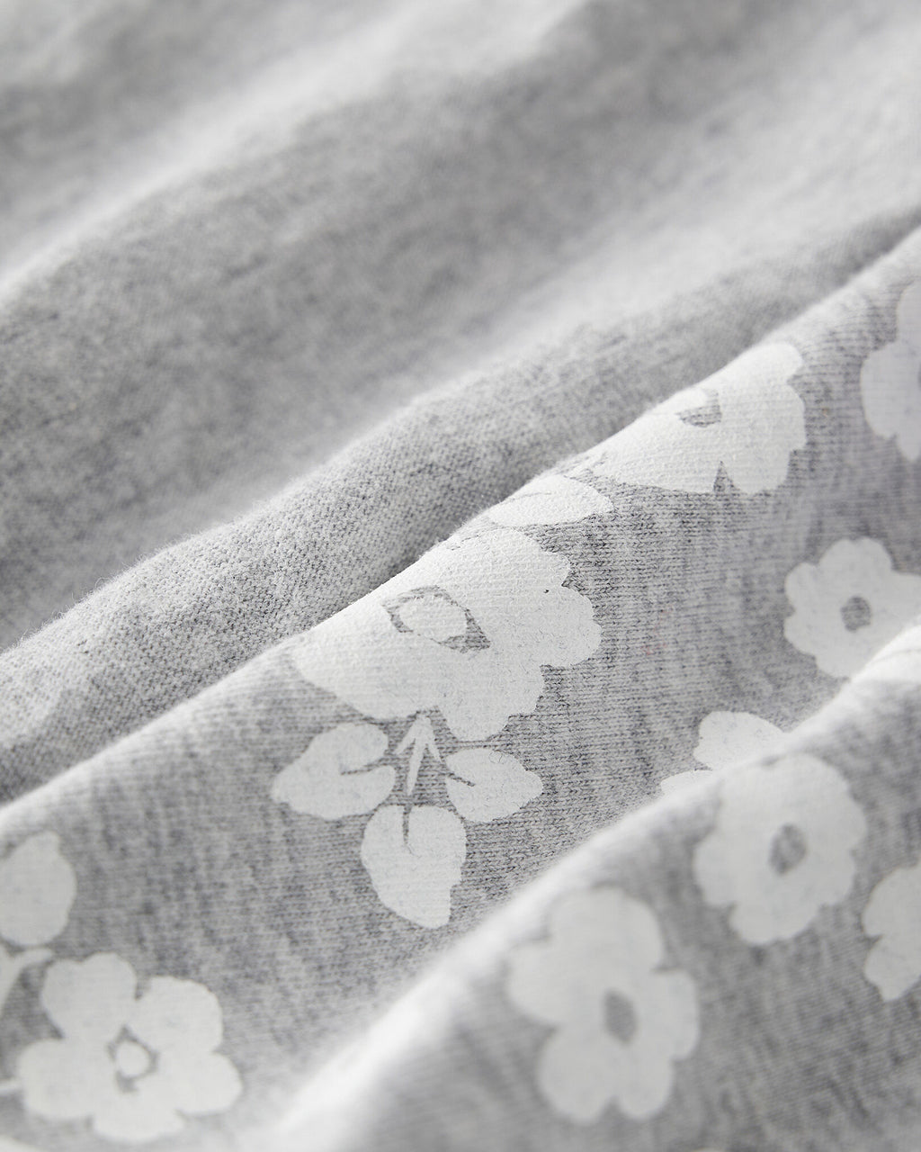 Baby Floral Dress / HEATHER GREY