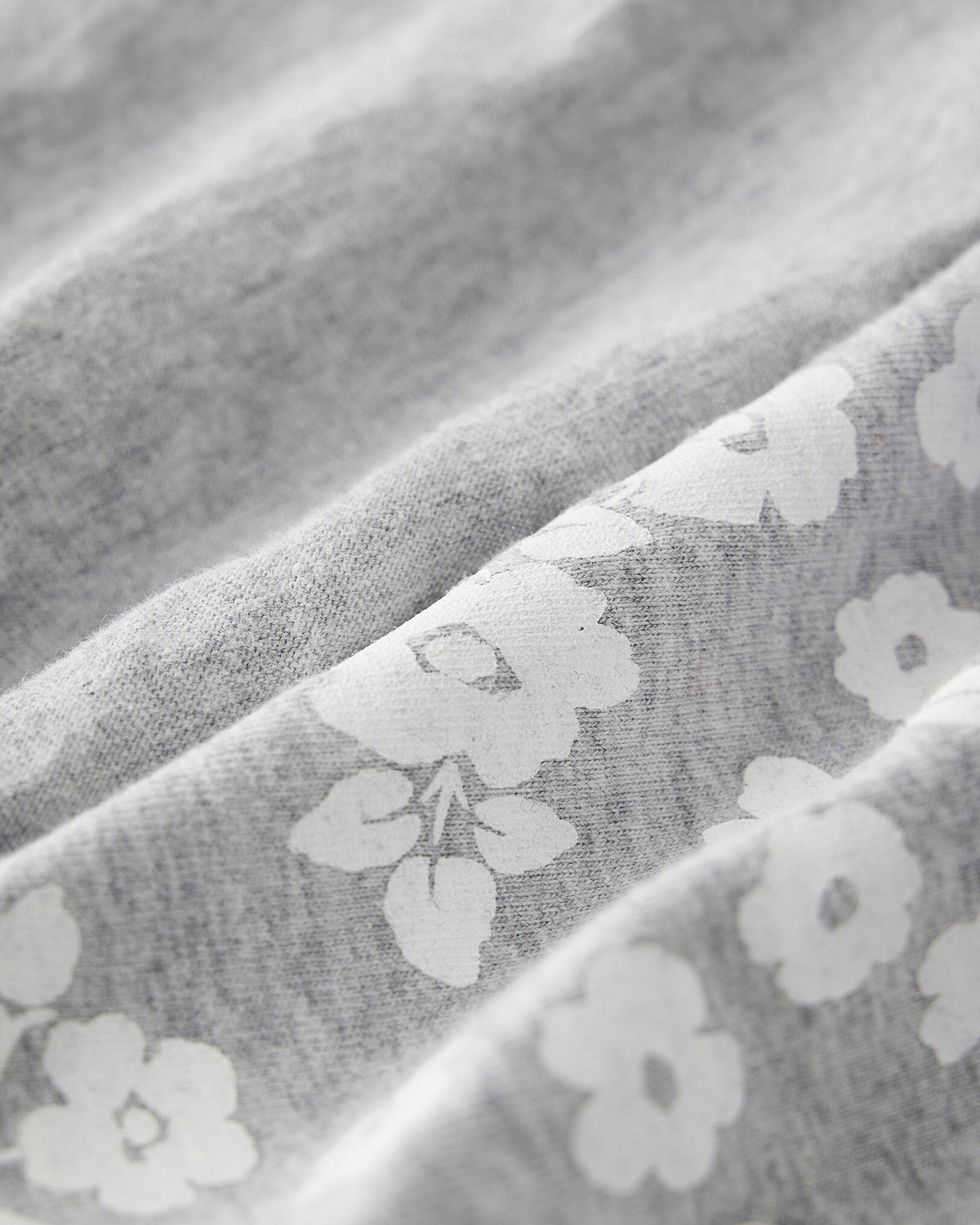 Baby Floral Dress / HEATHER GREY
