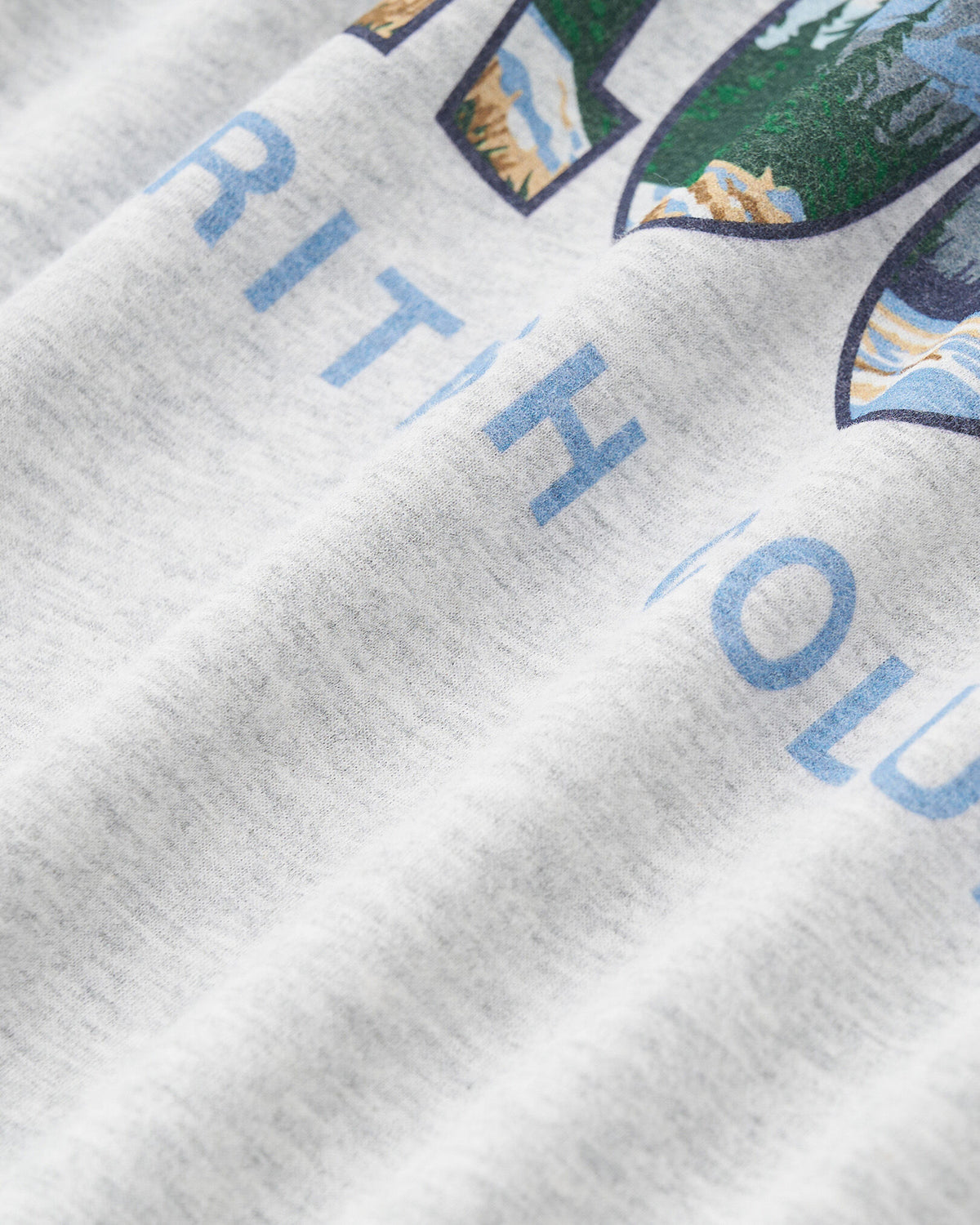Greetings From The West T-Shirt / ATHLETIC GREY MIX