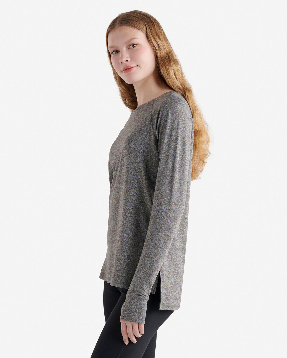 Renew Knit Long Sleeve Top 2.0 / SALT & PEPPER