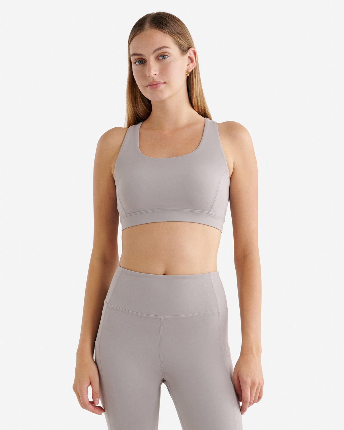 Restore Stretch Sports Bra / GULL GREY