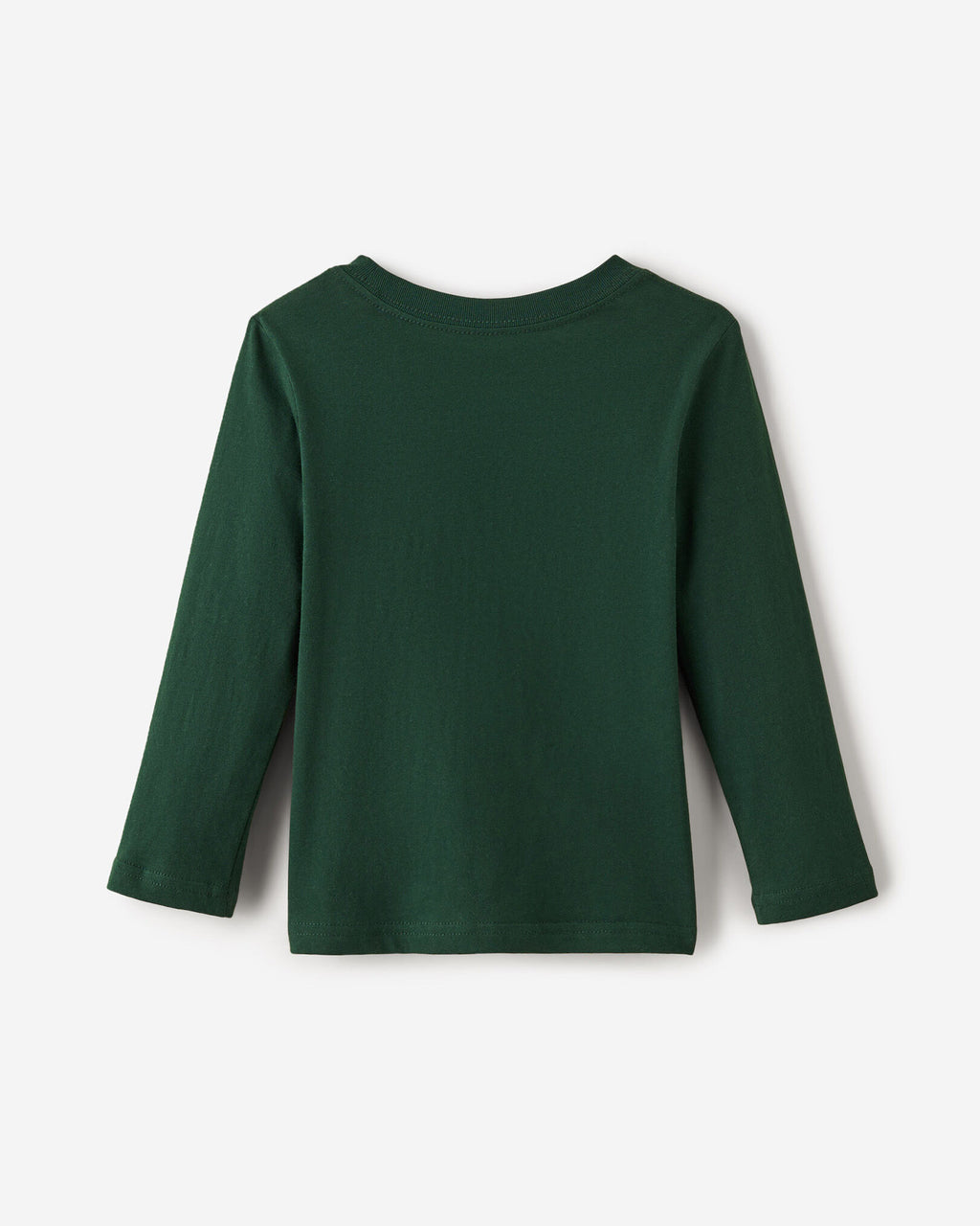 Toddler Organic Original Cooper Beaver Long Sleeve T-Shirt / VARSITY GREEN
