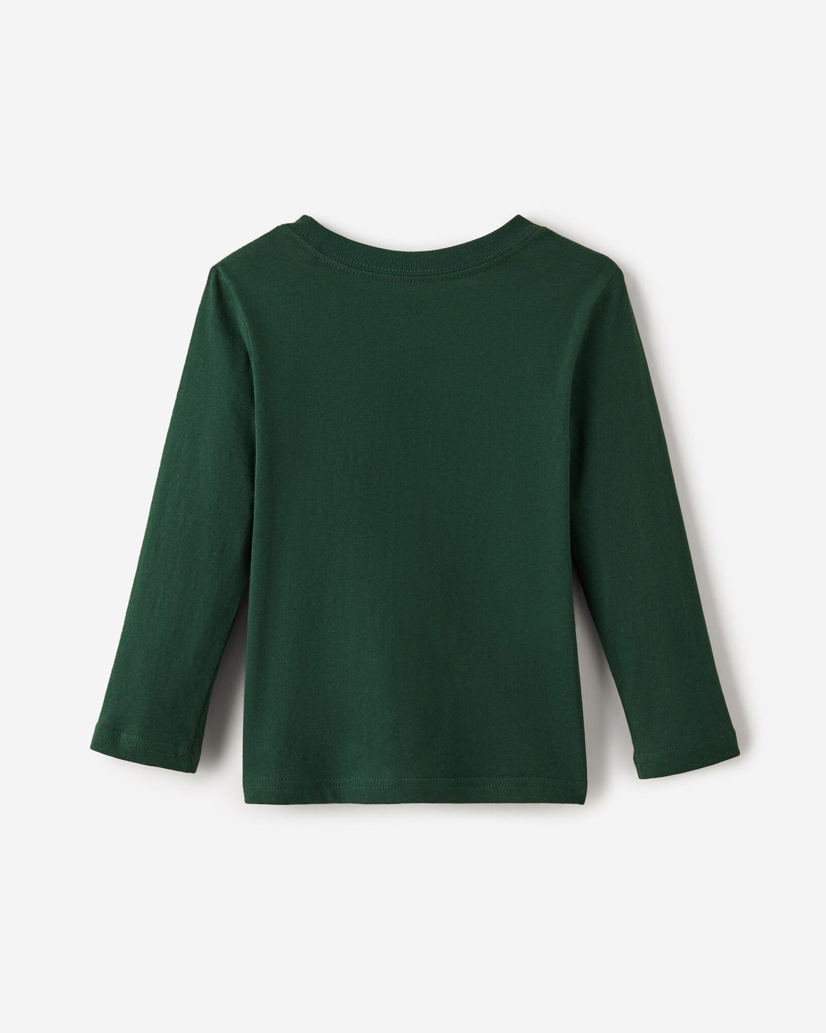 Toddler Organic Original Cooper Beaver Long Sleeve T-Shirt / VARSITY GREEN