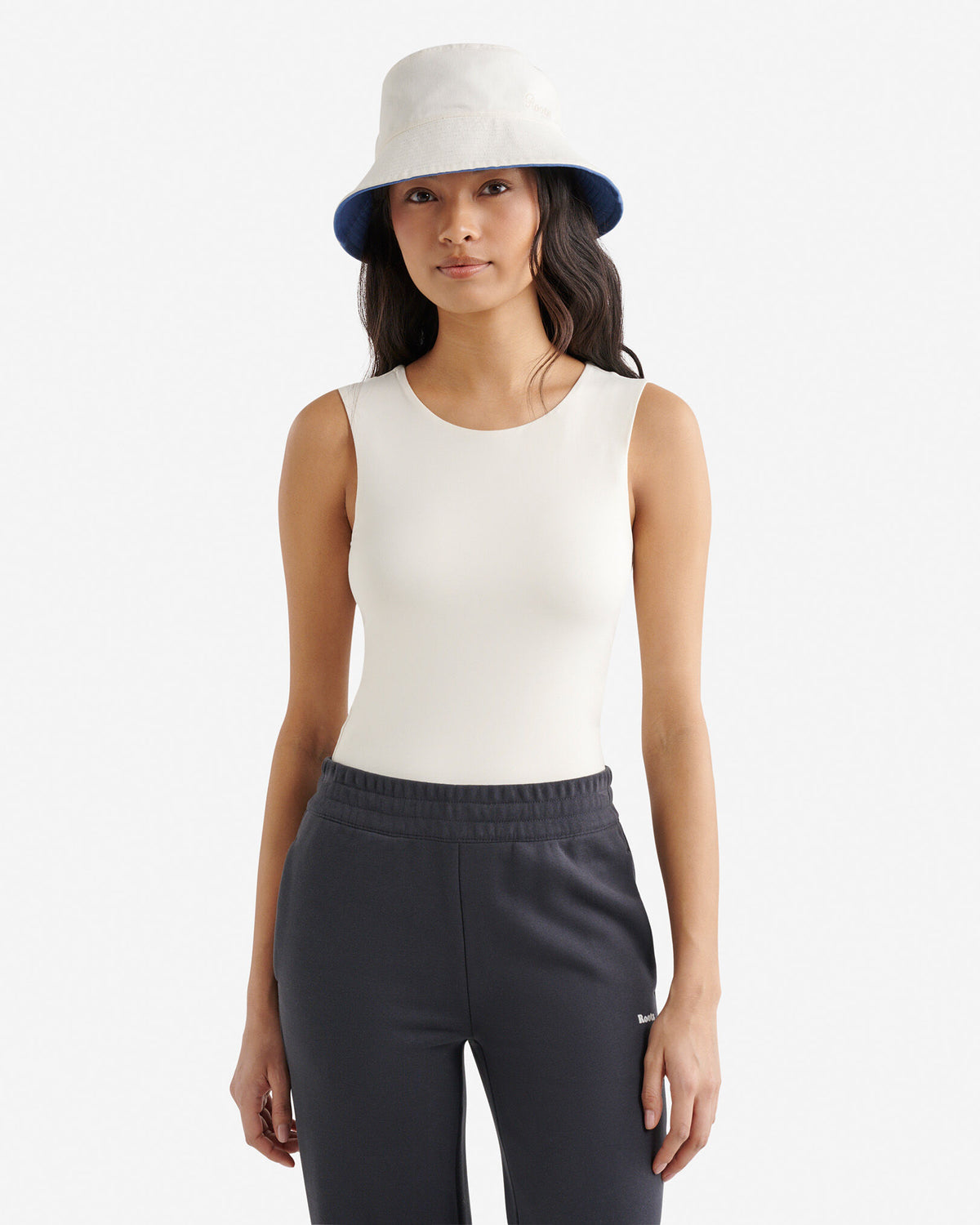 Renew Knit Muscle Tank / EGRET