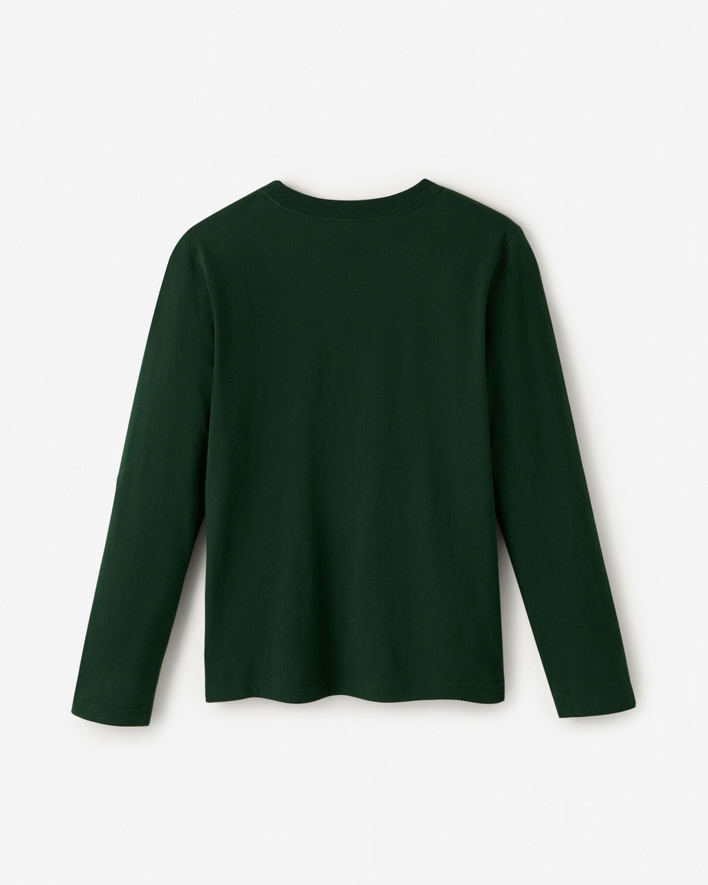 Kids Organic Original Cooper Beaver Long Sleeve T-Shirt / VARSITY GREEN