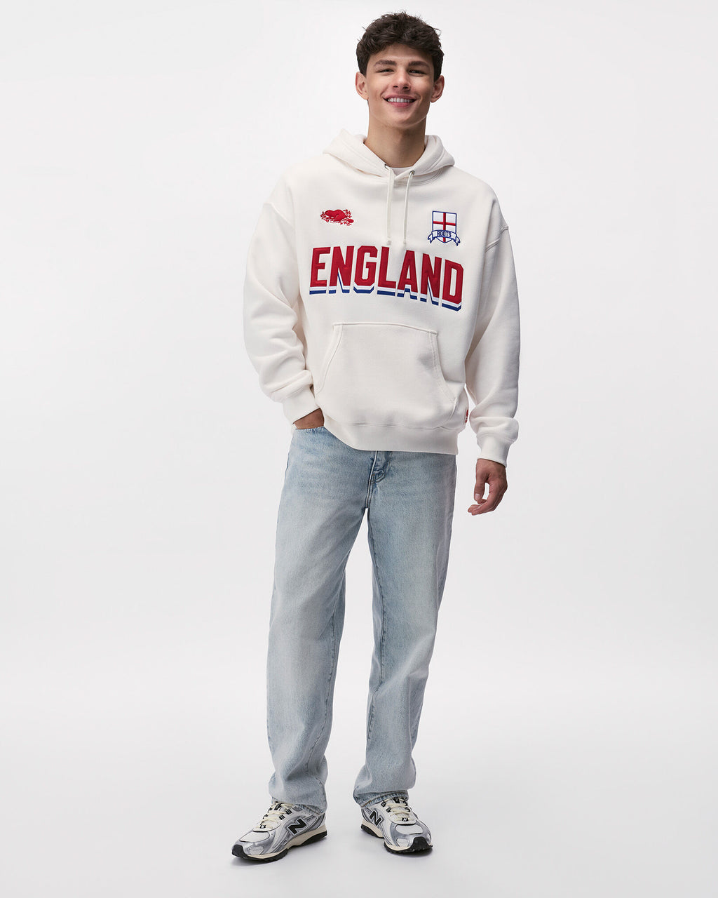 Worldwide England Hoodie / EGRET