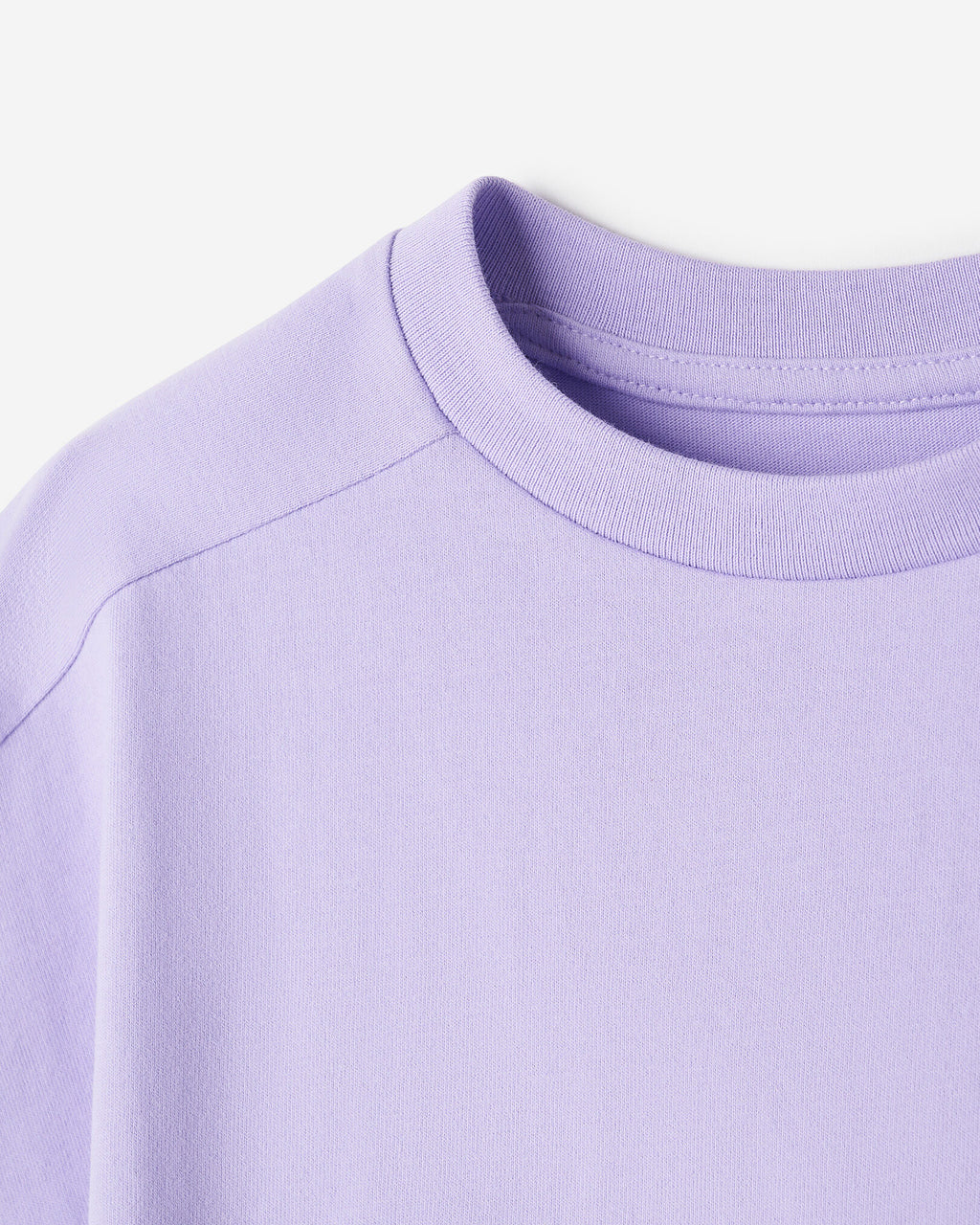 Toddler Girls Summer Cloud Boxy T-Shirt / LAVENDER