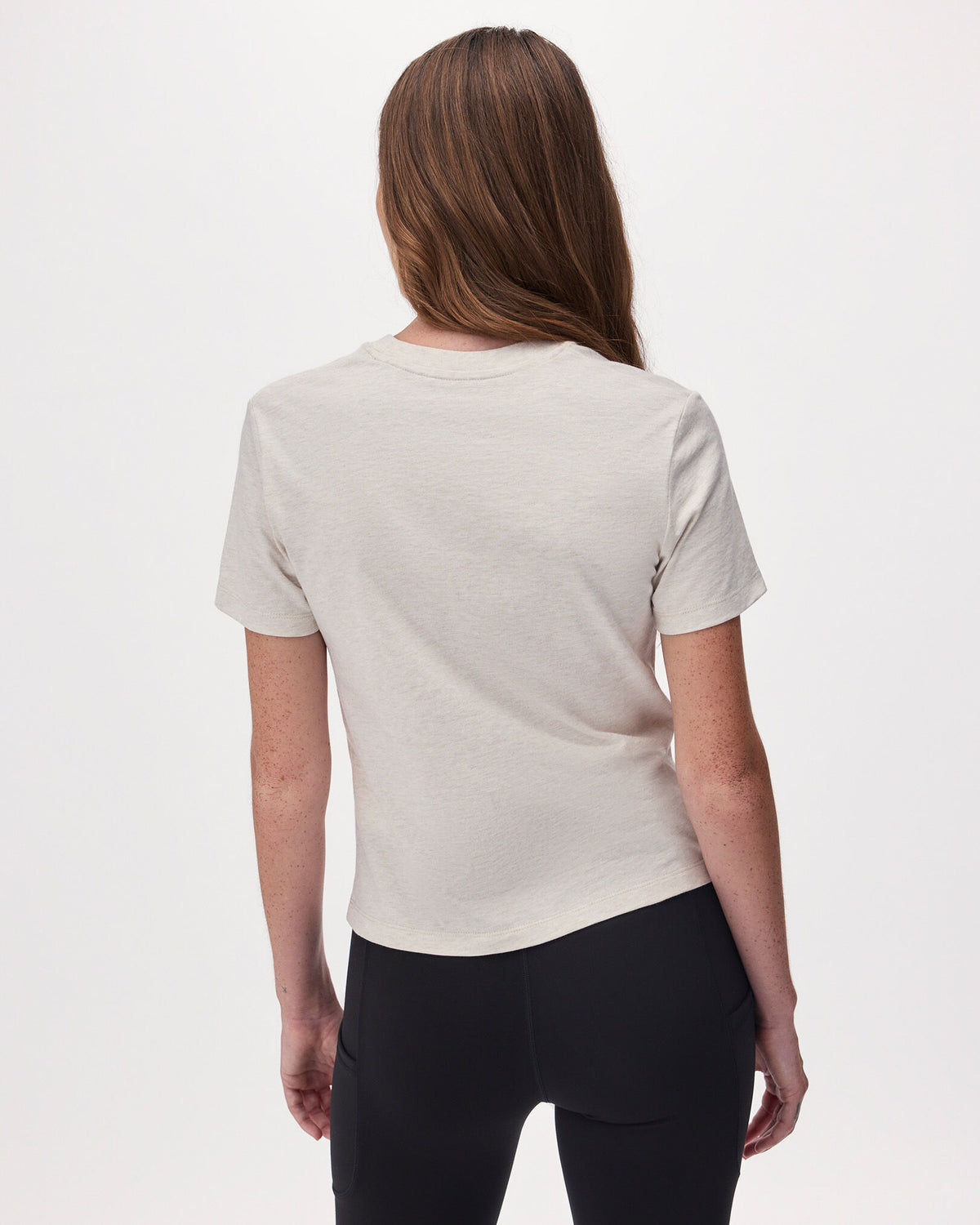 Womens Wildflower T-Shirt / OATMEAL MIX
