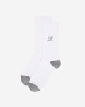 Adult Athletics Department Crew Sock / WHITE