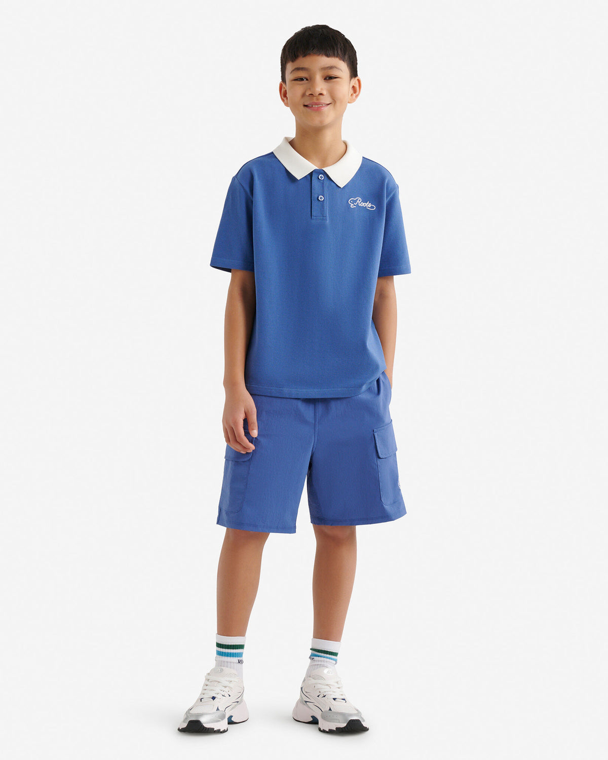 Kids Nature Club Polo / MONSOON BLUE