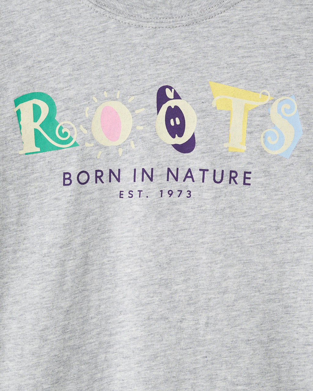 Kids Retro Classic T-Shirt / HEATHER GREY