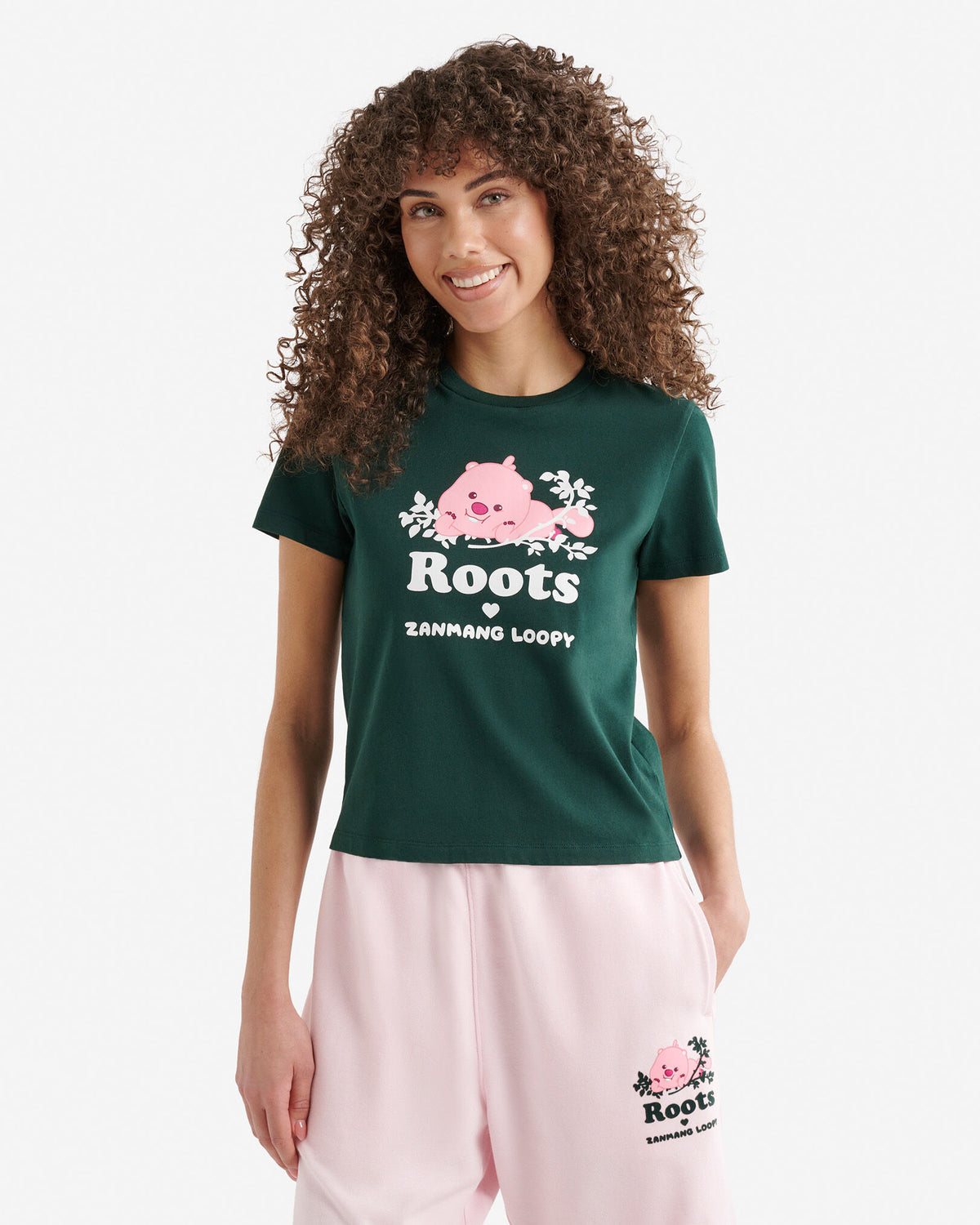 X Zanmang Loopy T-Shirt / VARSITY GREEN