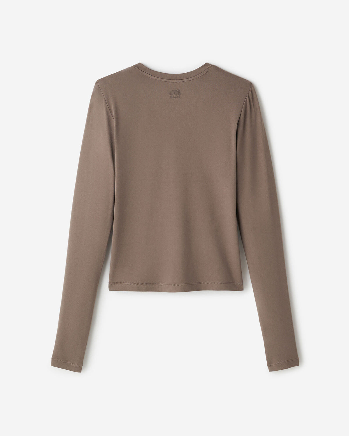 Renew Knit Long Sleeve Top / FALCON BROWN