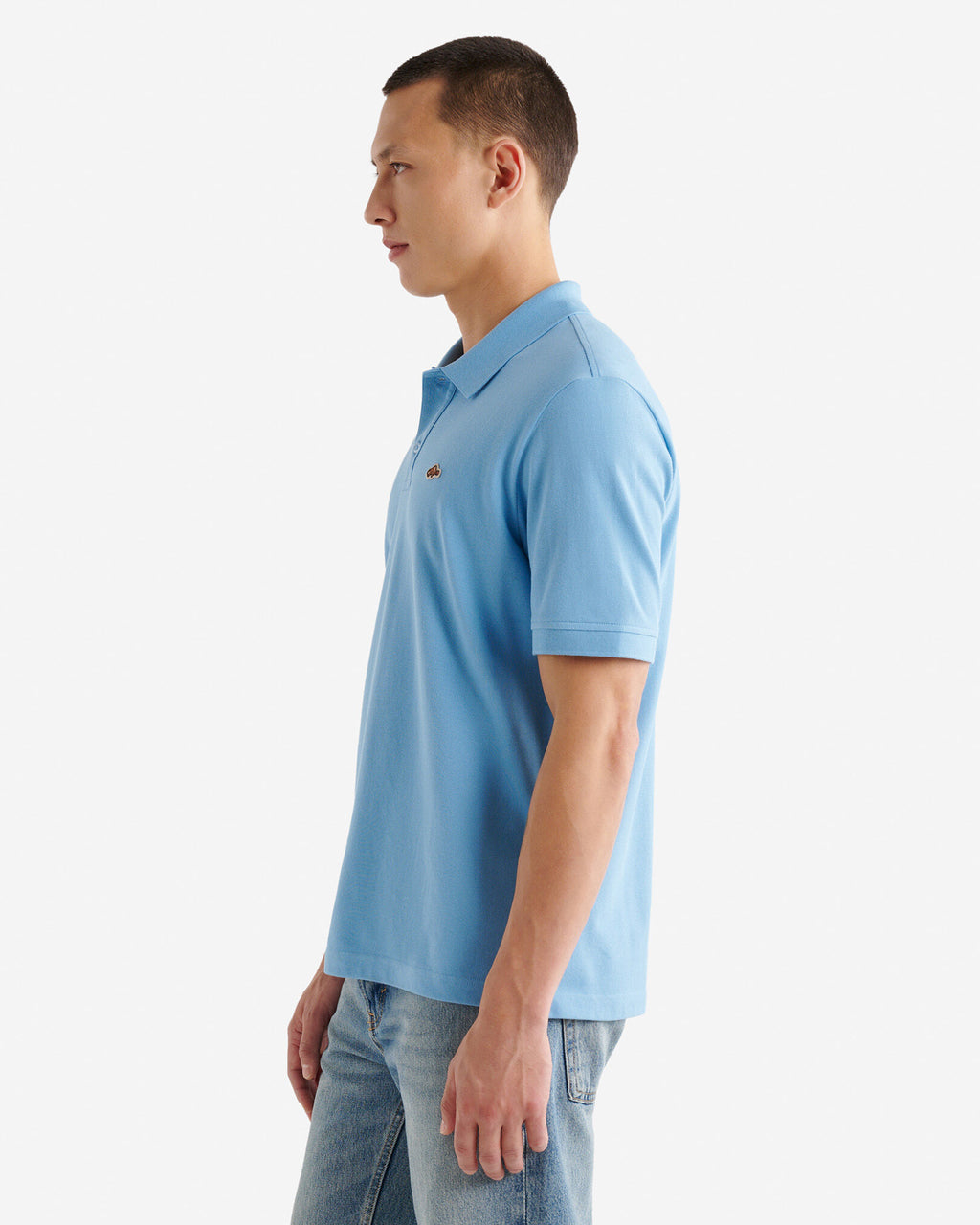 Beavermark Pique Polo / BLISSFUL BLUE