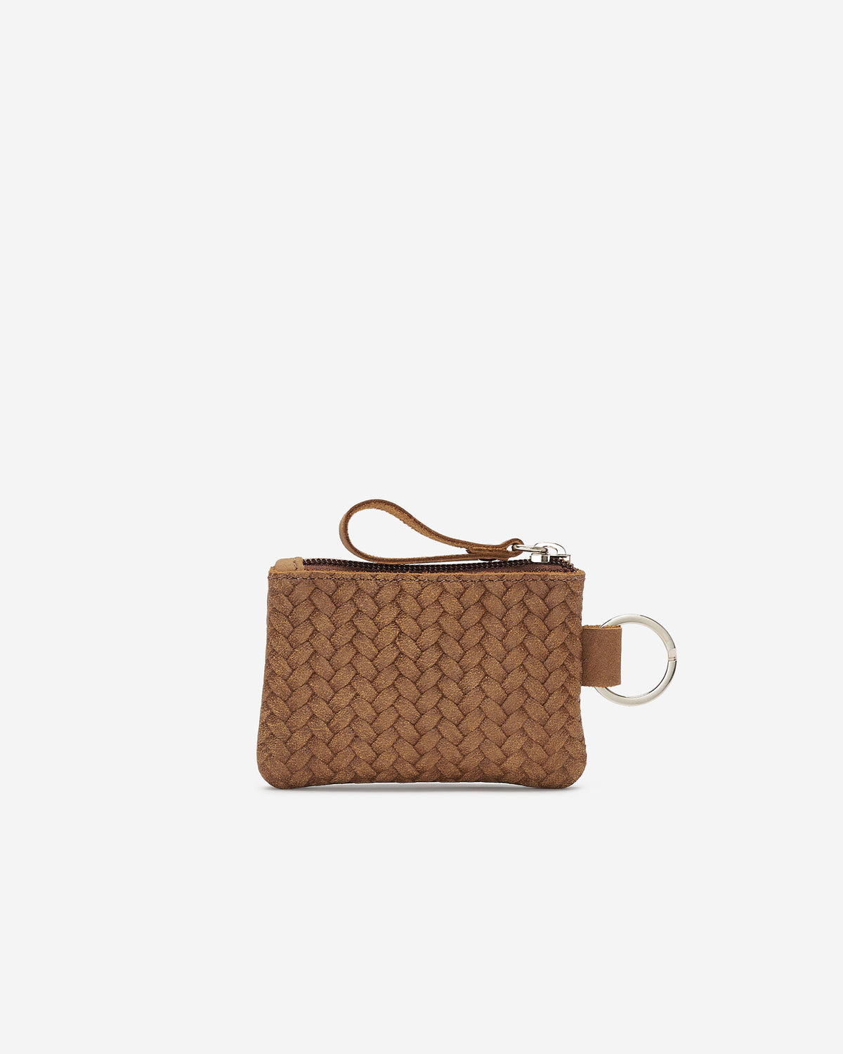 Top Zip Pouch Woven / NATURAL