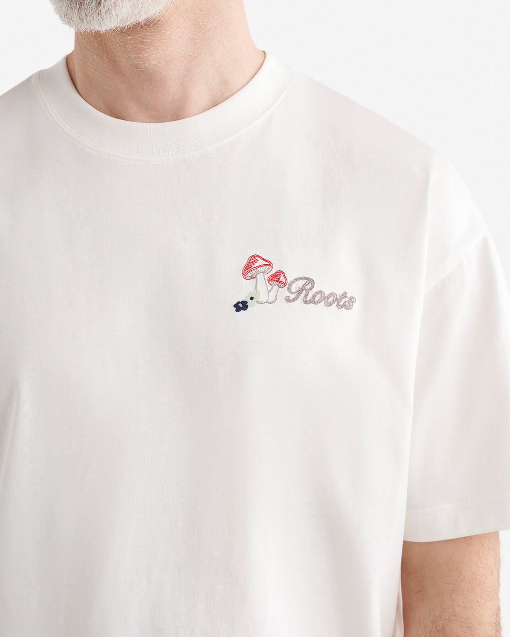 Mens Forager Series T-Shirt / EGRET