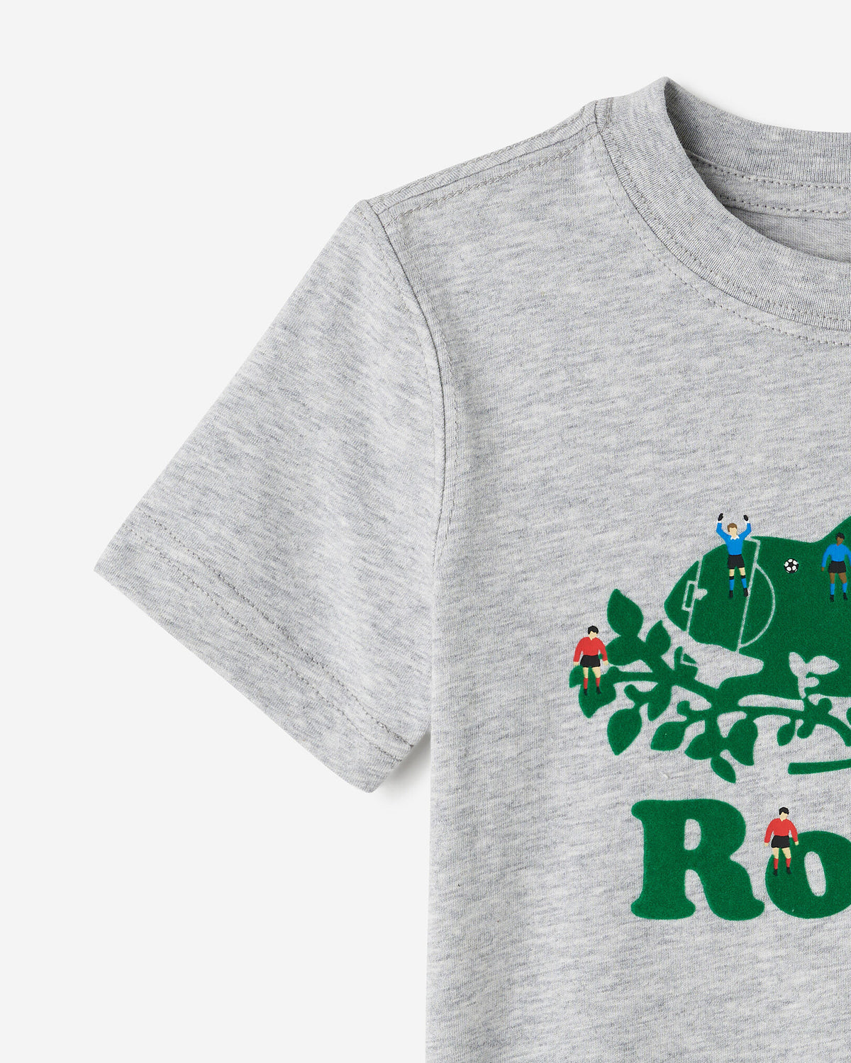 Toddler Cooper League T-Shirt / HEATHER GREY