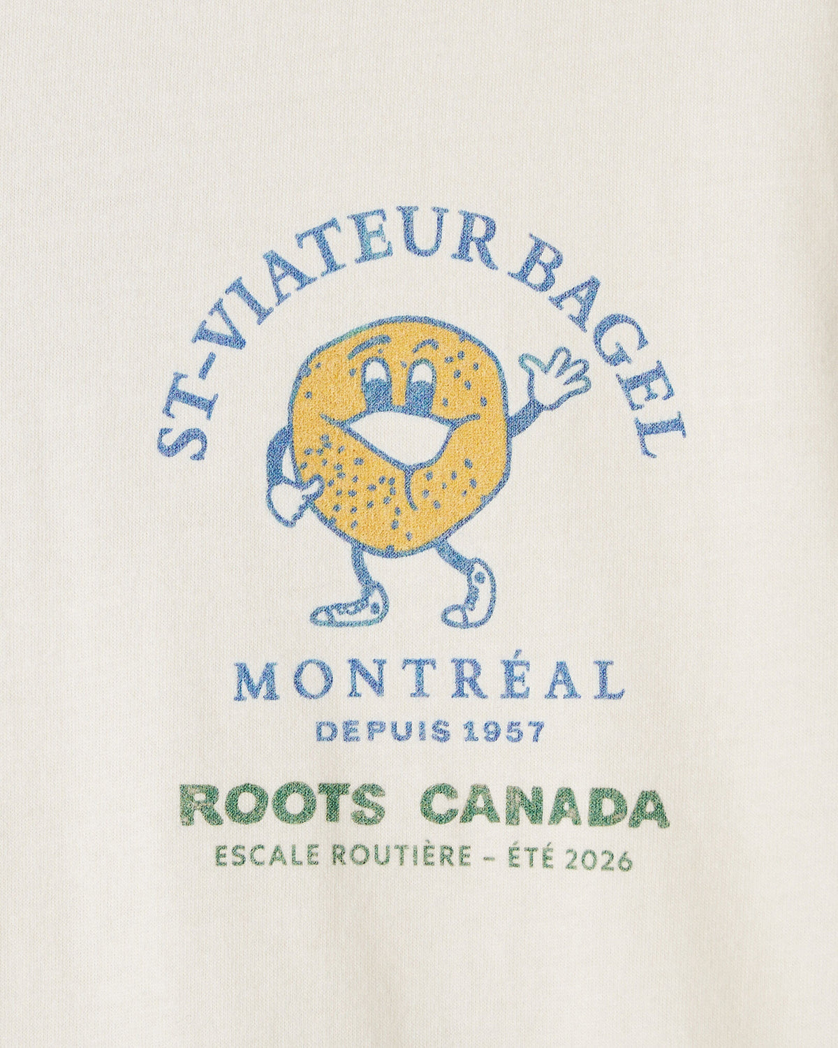X St-Viateur T-Shirt / EGRET