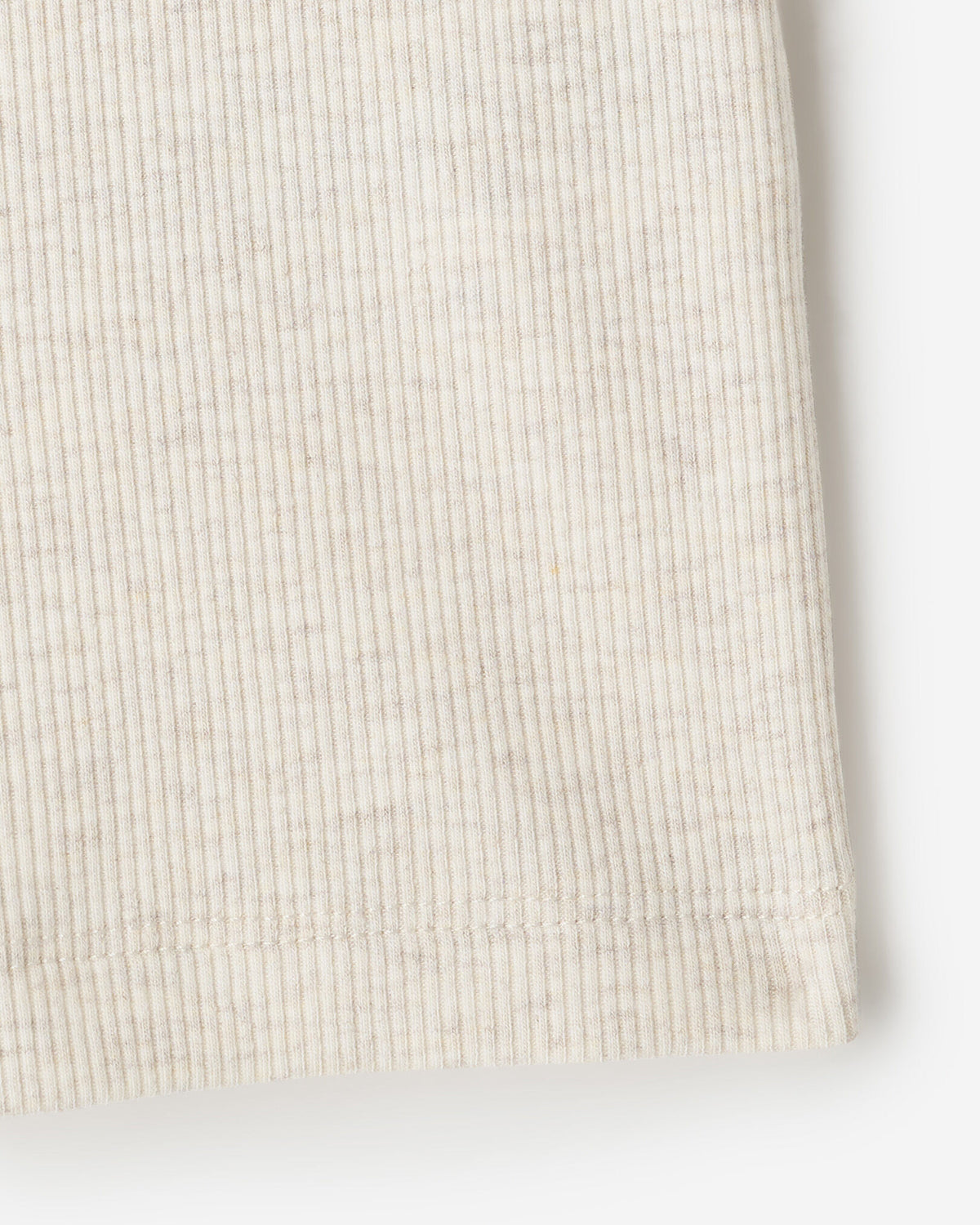 Roam Rib Fitted Tank Top / OATMEAL MIX