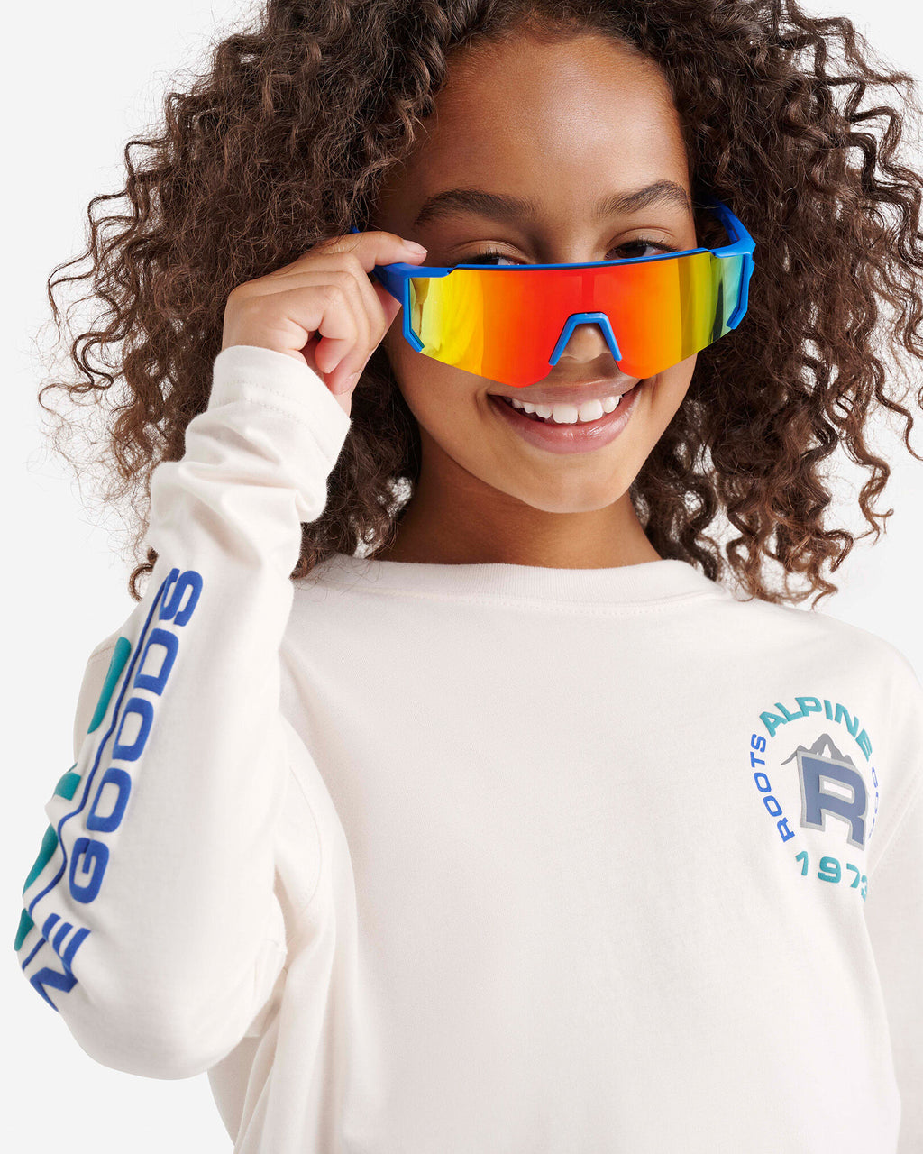 Kids Alpine Goods T-Shirt / GARDENIA WHITE