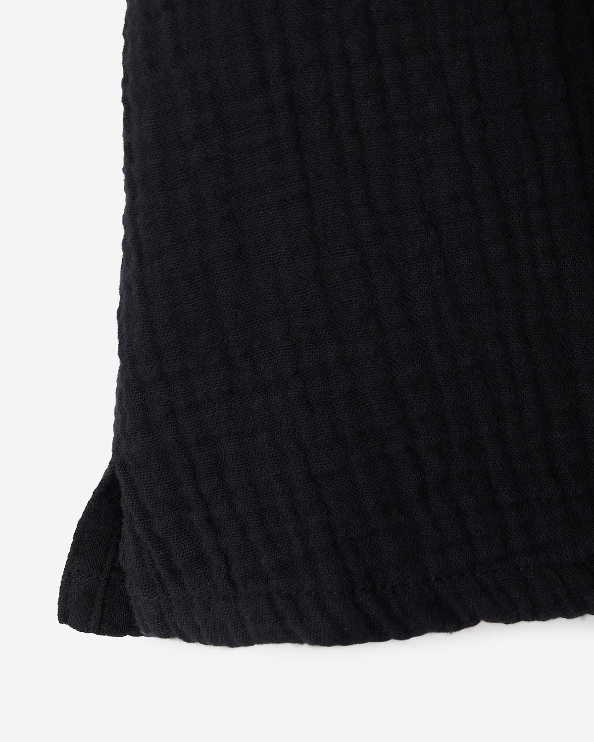 Isla Camp Shirt / BLACK