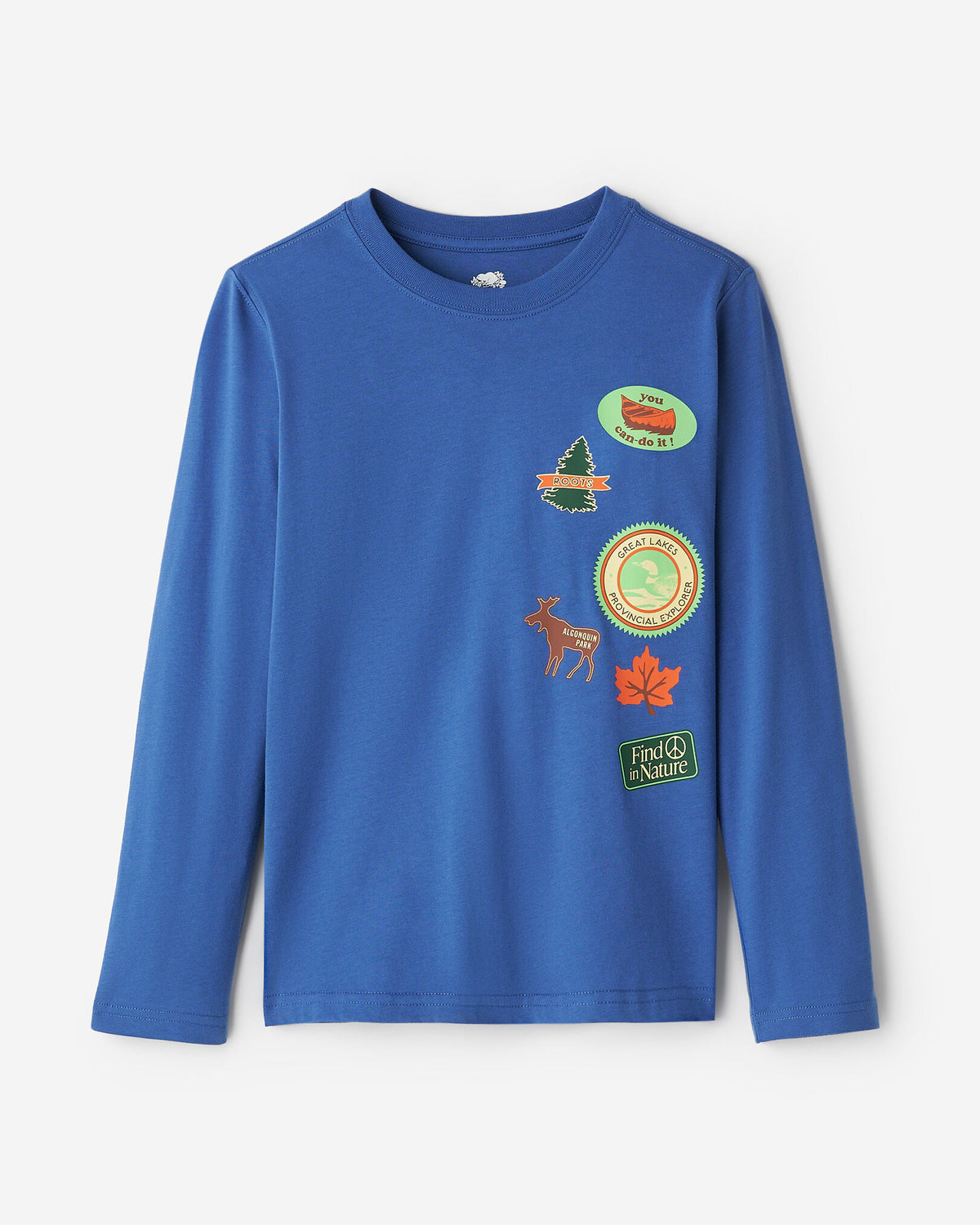 Kids Explorer In Training T-Shirt / MONSOON BLUE