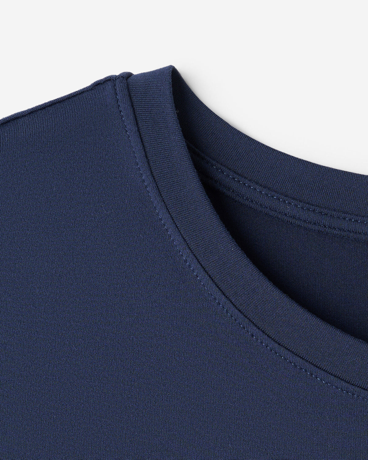 Renew Knit Crop T-Shirt / NIGHTFALL BLUE