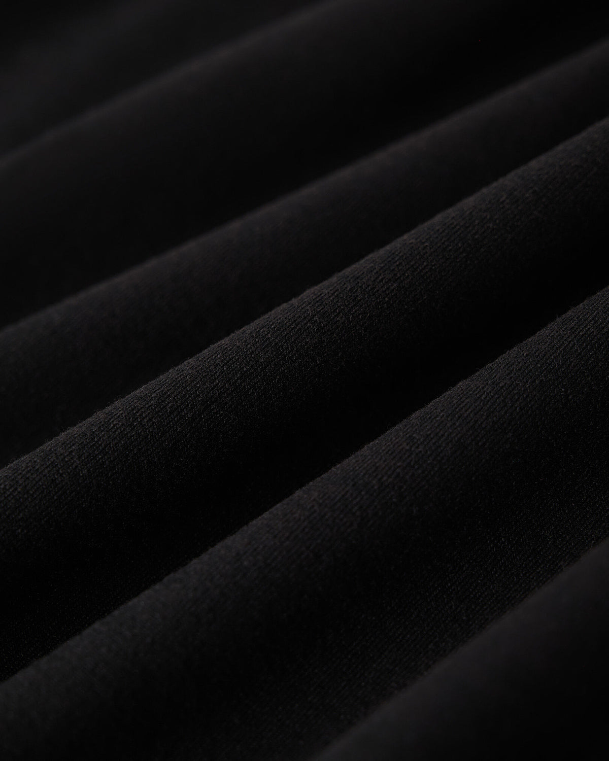 Renew Knit Short Sleeve Dress / BLACK