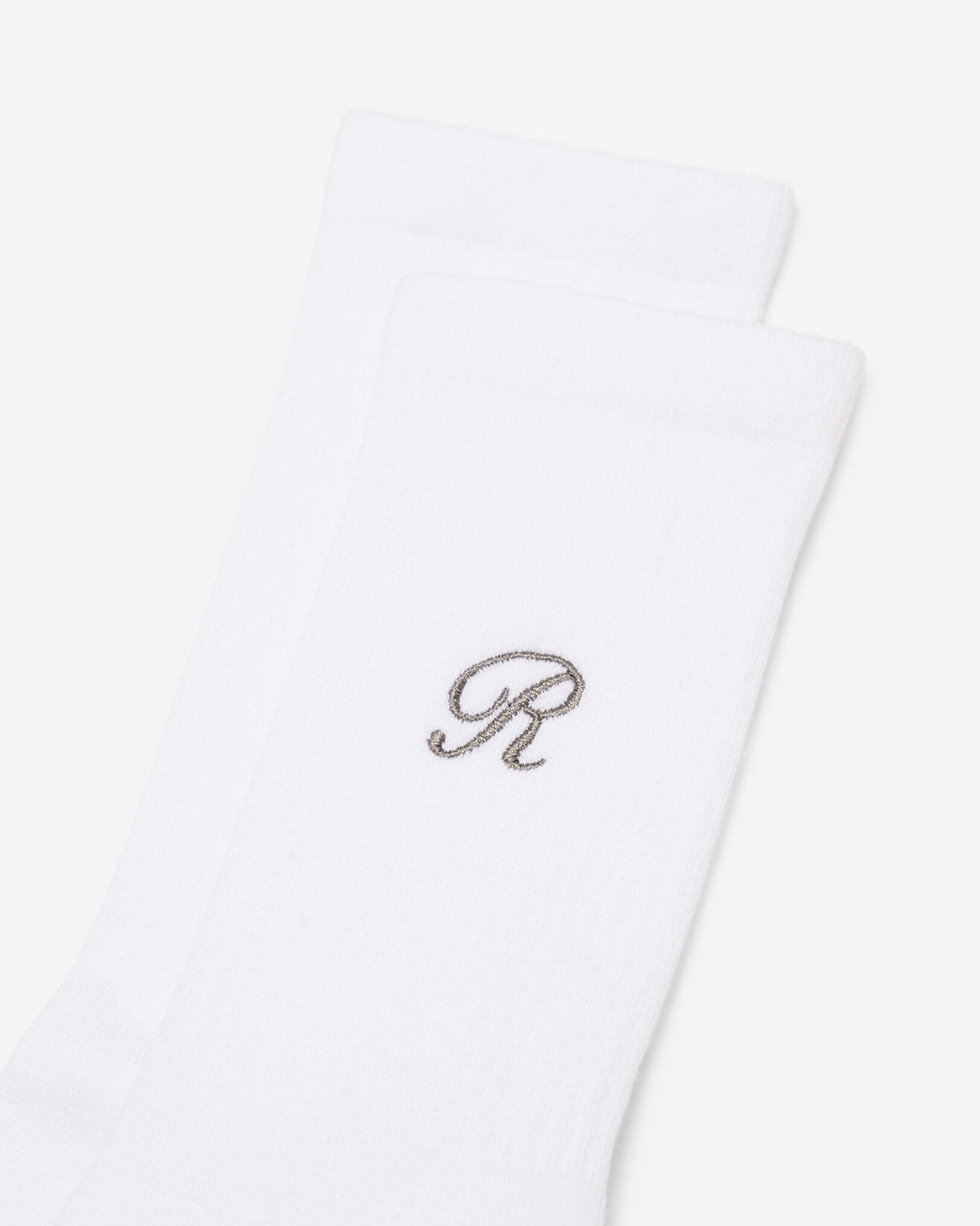 Adult Athletics Department Crew Sock / WHITE