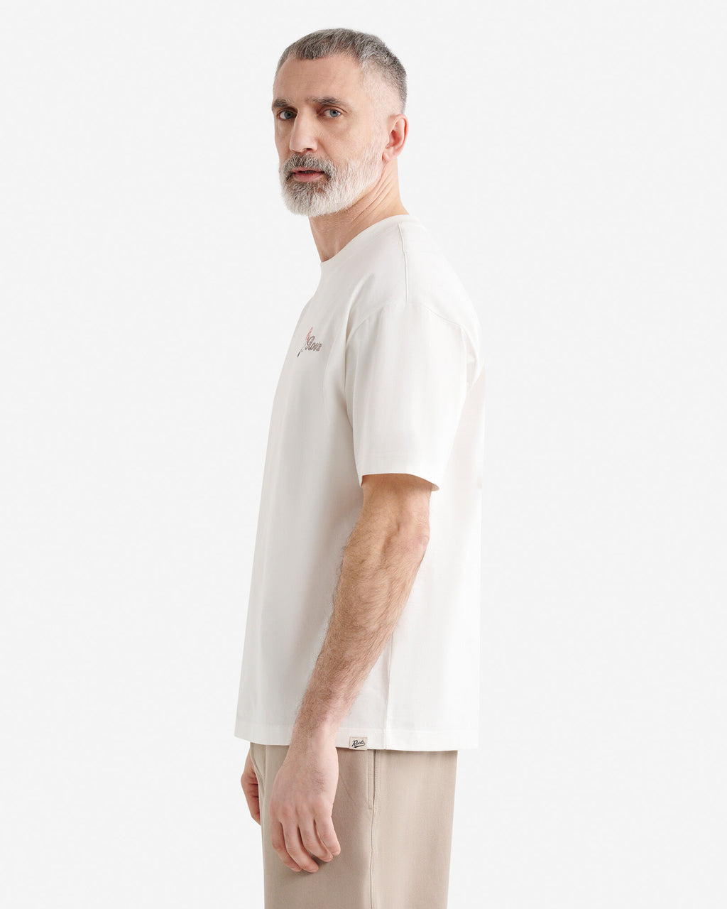 Mens Forager Series T-Shirt / EGRET