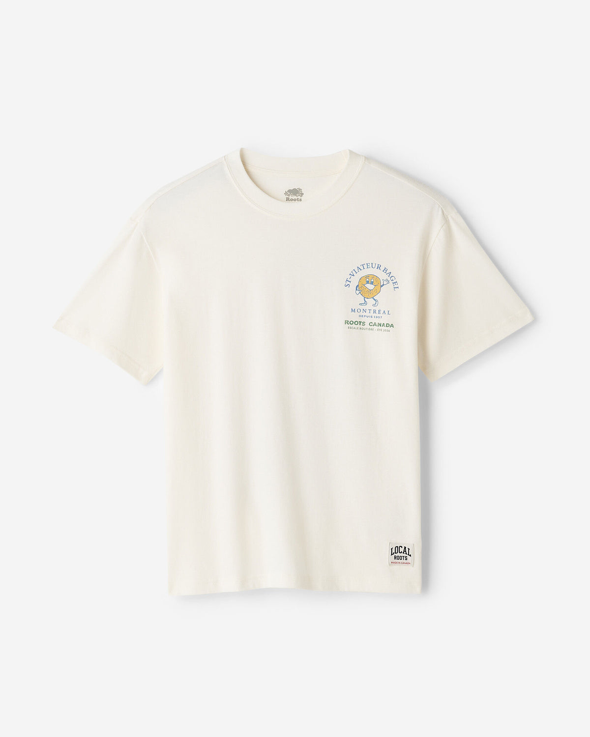 X St-Viateur T-Shirt / EGRET