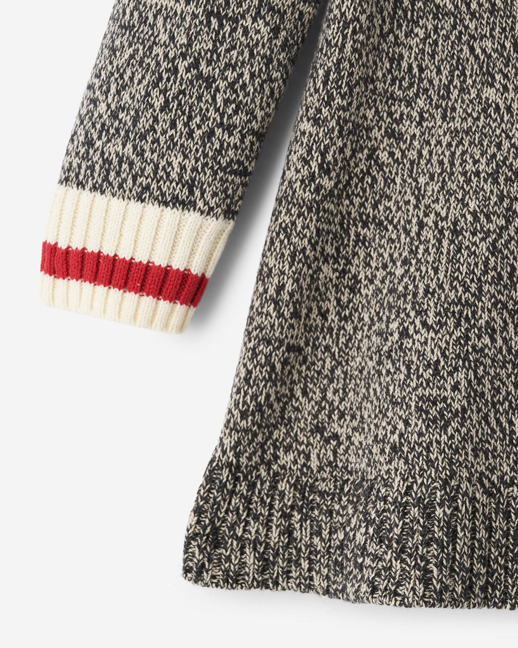 Baby Cabin Fair Isle Sweater Dress / GREY OAT MIX