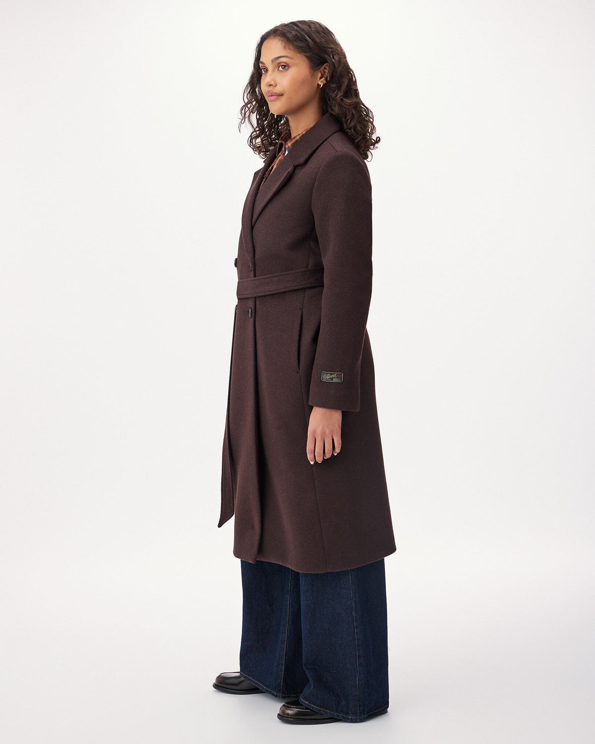 Alma Coat / BLACK COFFEE