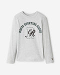 Kids  Academy Long Sleeve T-Shirt / ATHLETIC GREY MIX