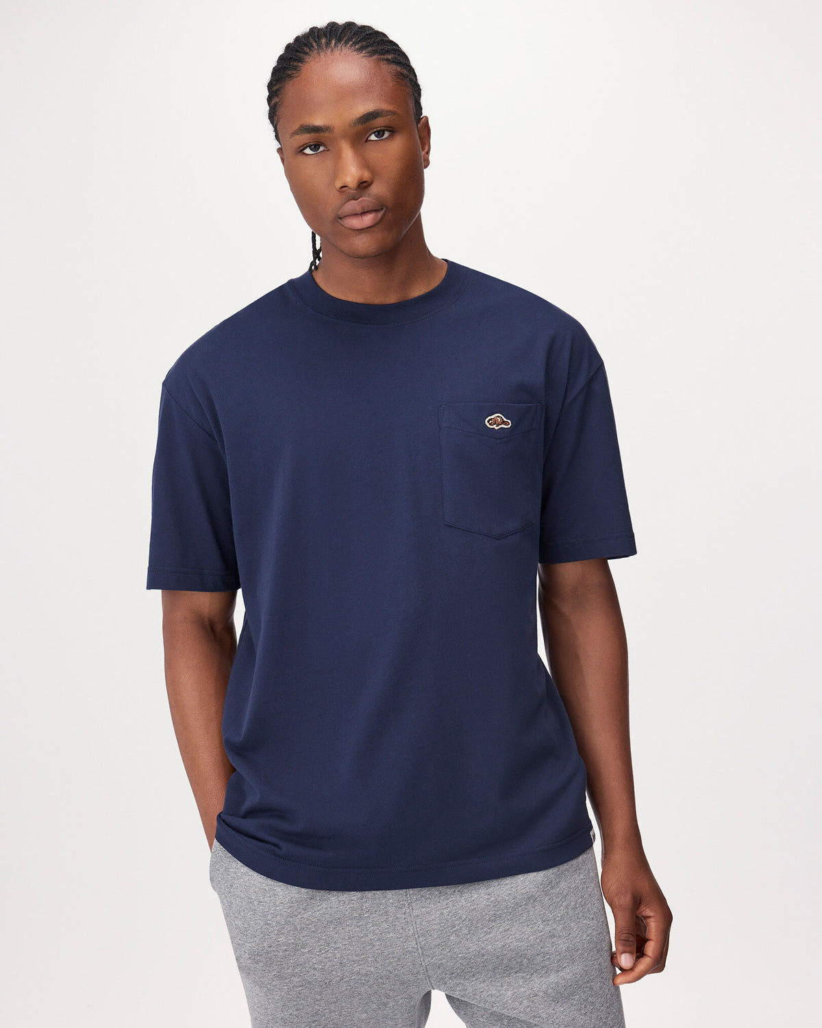 Mens Beavermark T-Shirt / NAVY BLAZER