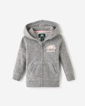 Baby Organic Original Full Zip Hoodie / SALT & PEPPER