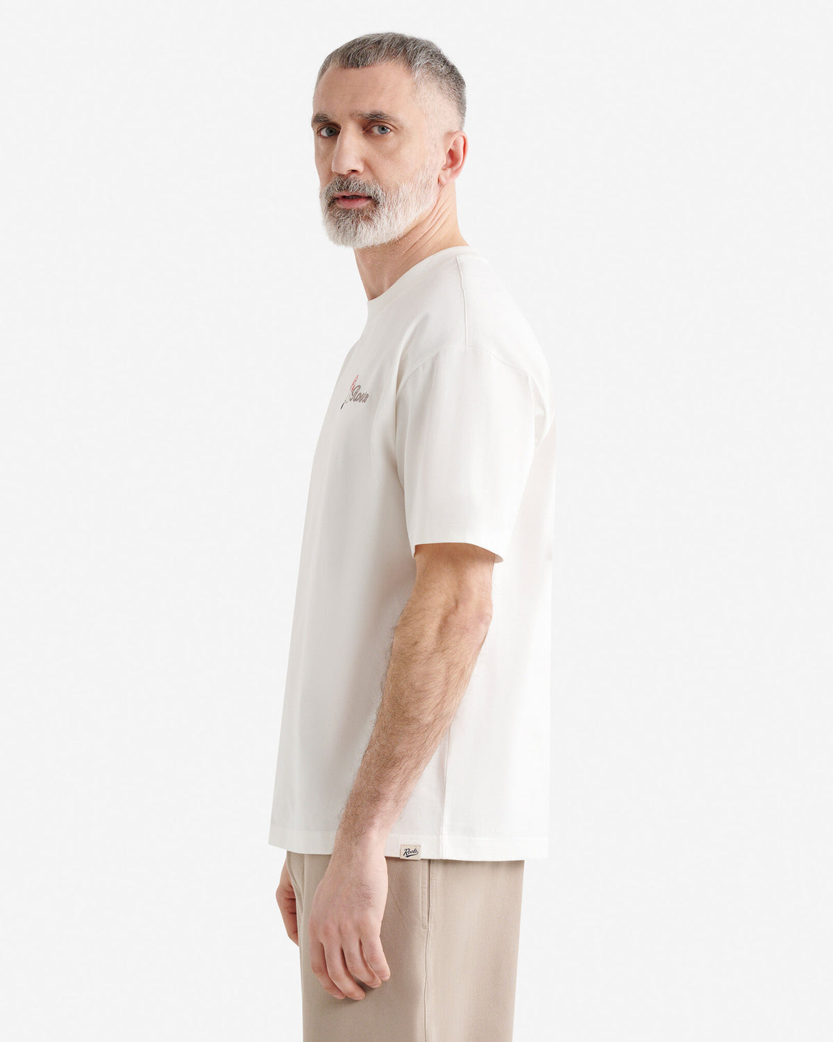 Mens Forager Series T-Shirt / EGRET