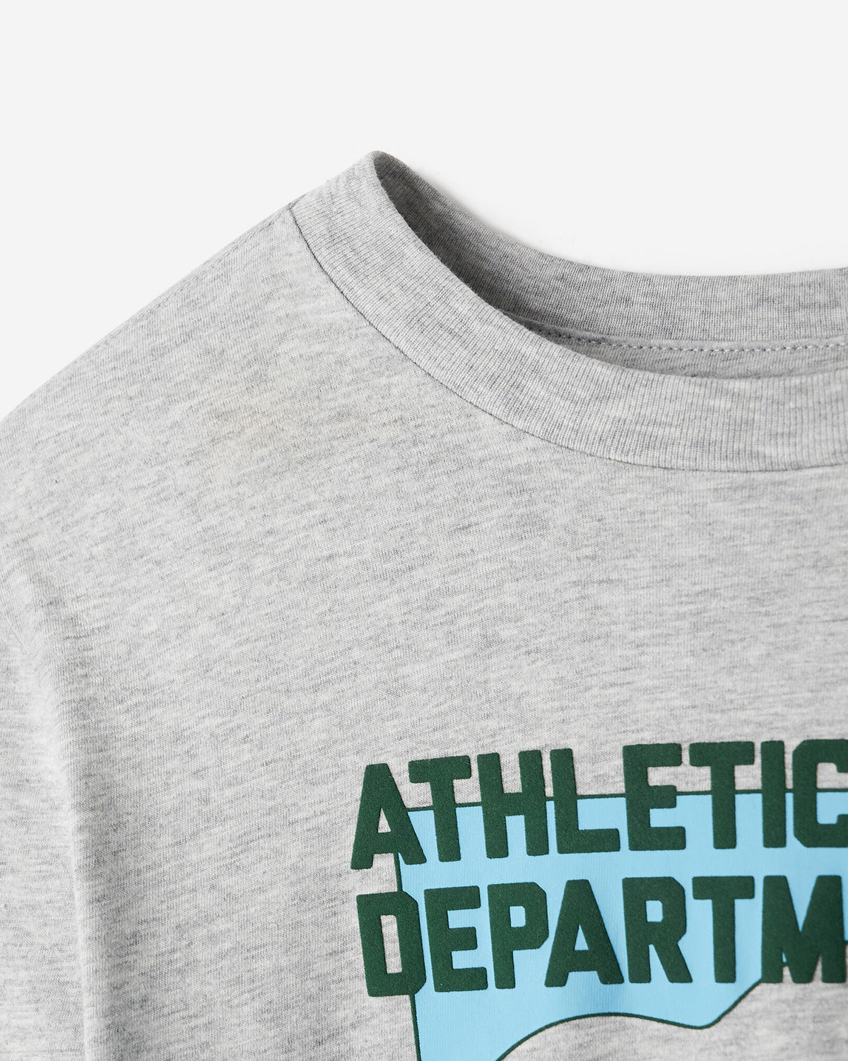 Kids Athletics Department T-Shirt / HEATHER GREY