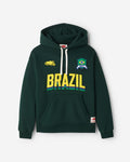 Worldwide Brazil Hoodie / VARSITY GREEN