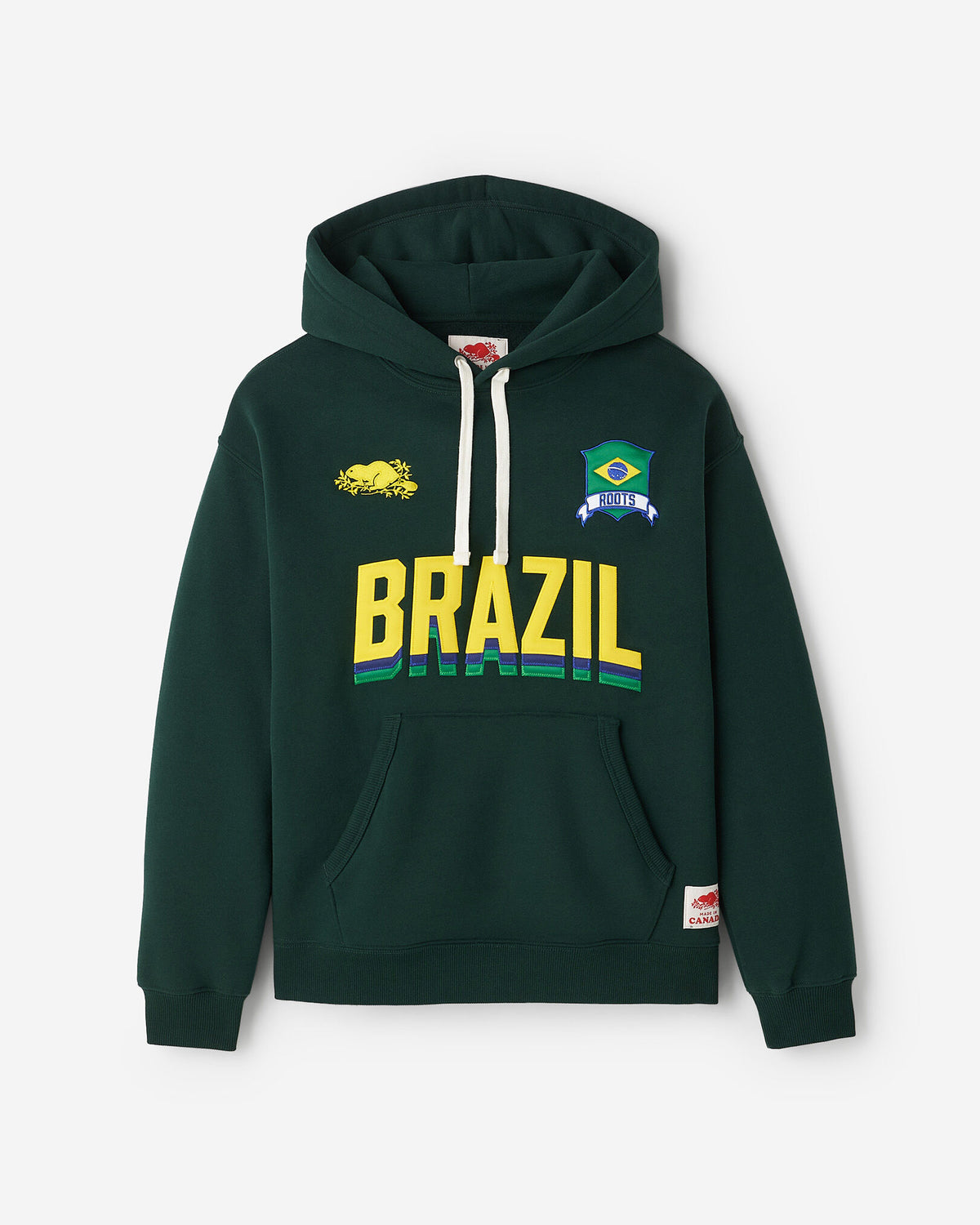 Worldwide Brazil Hoodie / VARSITY GREEN